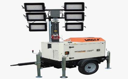 Автономная мачта освещения дизельная (GENERAC, ATLAS-COPCO)
